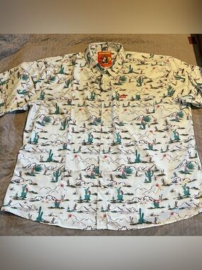 Dixxon Flannel‎ Co. Desert Bloom shirt mens 5X NWOT